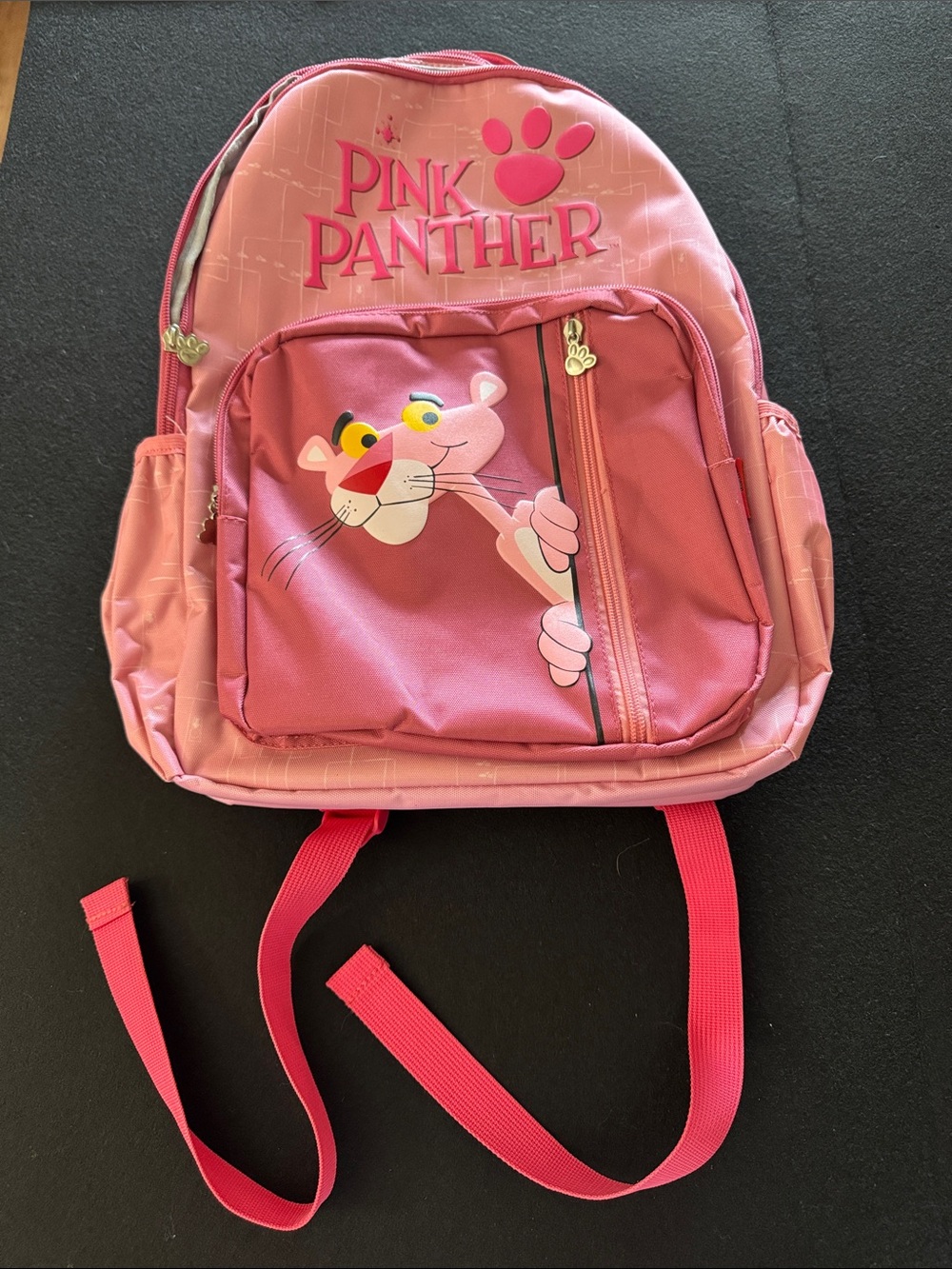 Vintage Pink Panther Backpack Pbags by Pininfarina pink Y2K rare